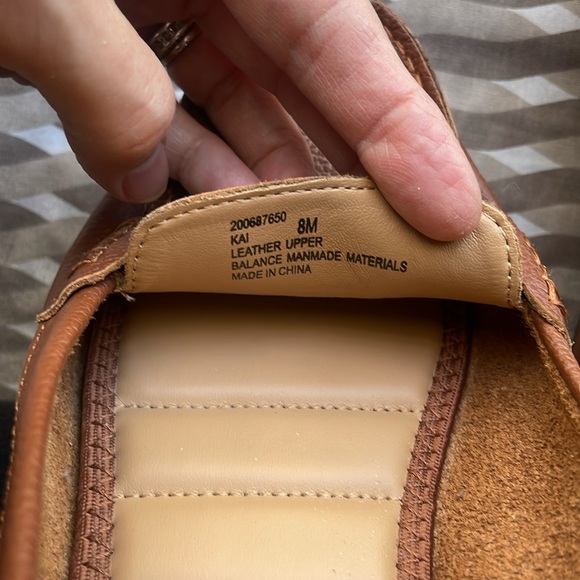 Kelly & Katie Leather Tan Loafers - Picture 5 of 5